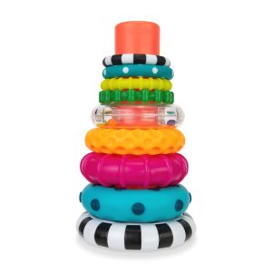 Stacking Ring  Learning Toy, Age 6+ Months, Multi, 9 Piece Set